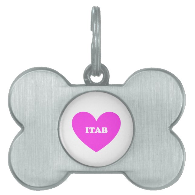 Placa Para Mascotas Itab (Frente)