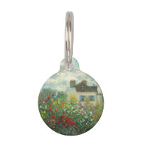 Jardín de artistas de Monet en Argenteuil Pintura