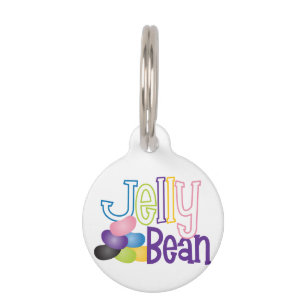Placa Para Mascotas Jelly Bean
