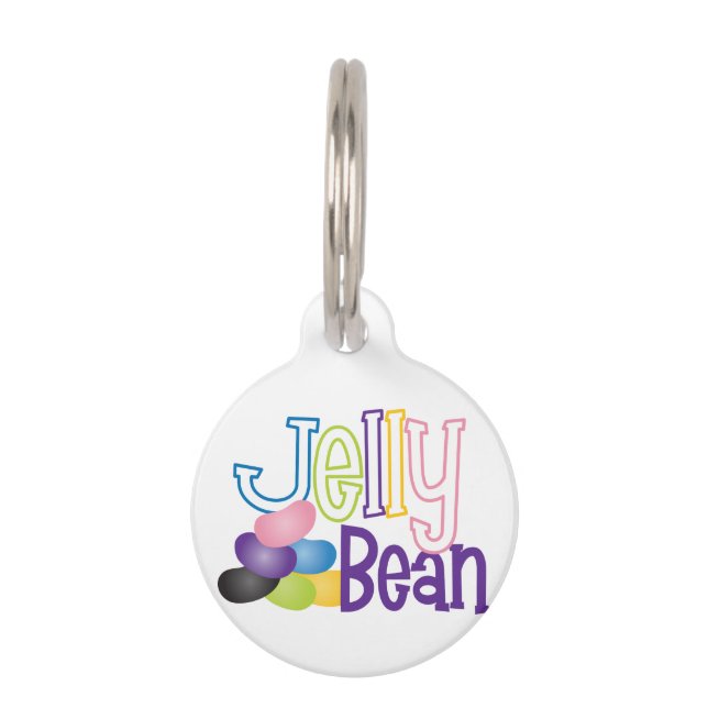 Placa Para Mascotas Jelly Bean (Anverso)
