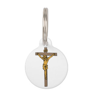 Placa Para Mascotas Jesucristo