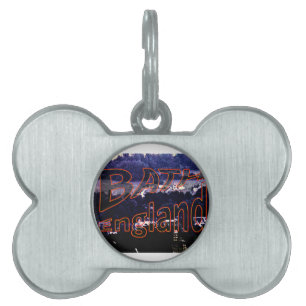 Placa Para Mascotas jGibney 0001a1 de Inglaterra 1986 del baño El