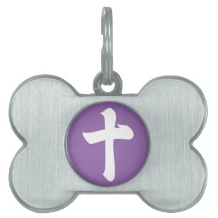 Placa Para Mascotas Kanji numeral diez