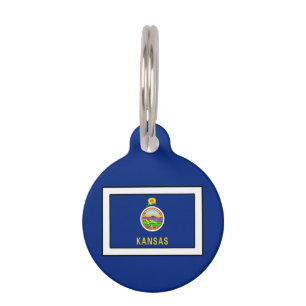 Placa Para Mascotas Kansas