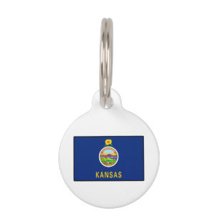 Placa Para Mascotas Kansas