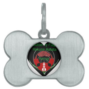 Placa Para Mascotas Kenia