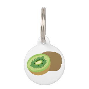 Placa Para Mascotas Kiwi