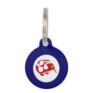 Placa Para Mascotas Kiwi Roundel