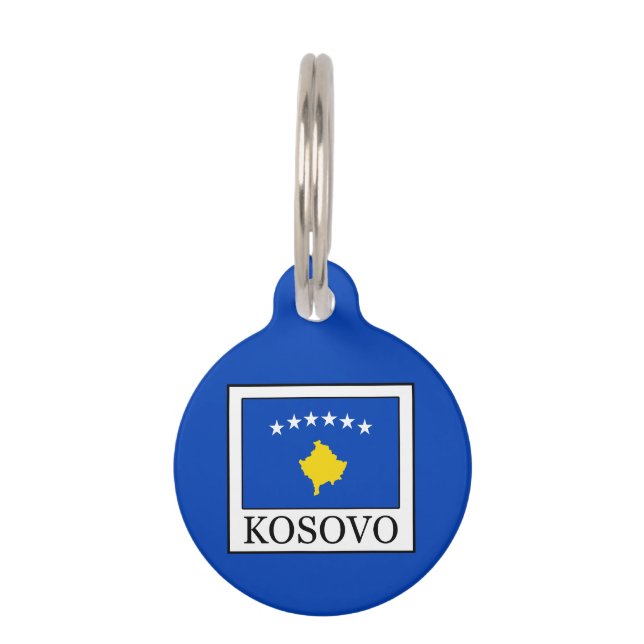 Placa Para Mascotas Kosovo (Anverso)