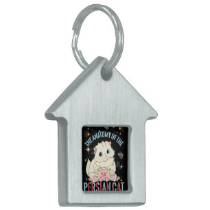 Placa Para Mascotas La Anatomía del Gato Persa