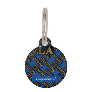 PLACA PARA MASCOTAS LA CHAMPS