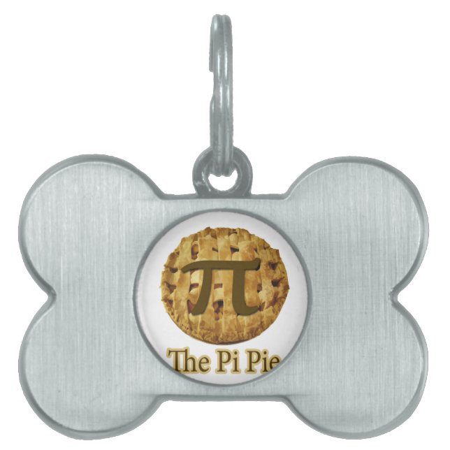 Placa Para Mascotas La empanada del pi (Frente)