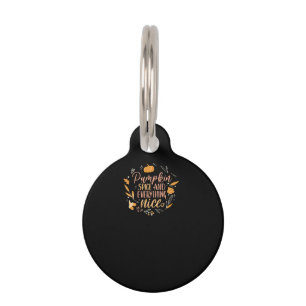 Placa Para Mascotas La Especie De Calabaza Y Todo Lo Bueno Cae En El M