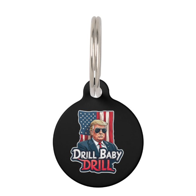 Placa Para Mascotas La independencia de los Estados Unidos en 2025 (Anverso)