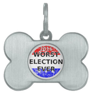 Placa Para Mascotas La peor elección de todos