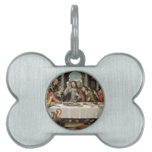 Placa Para Mascotas La última cena