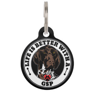 Placa Para Mascotas La vida personalizada del SGP es mejor con un SGP