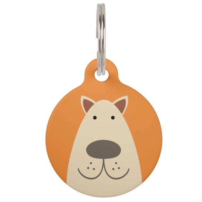 Placa Para Mascotas Labrador (Anverso)