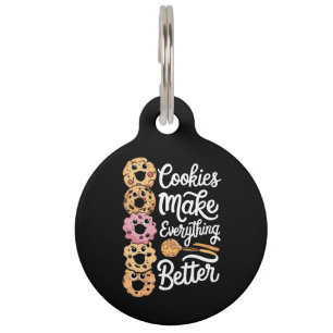 Placa Para Mascotas Las cookies hacen que todo sea mejor para los Navi