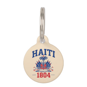 Placa Para Mascotas Legado Gráfico de la Bandera Patriótica Vintage de
