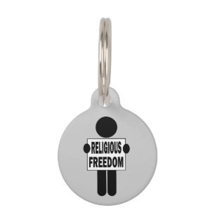 Placa Para Mascotas Libertad religiosa
