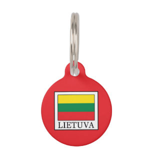 Placa Para Mascotas Lietuva