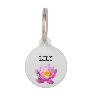 Placa Para Mascotas Lily
