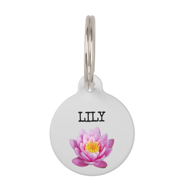 Placa Para Mascotas Lily (Anverso)