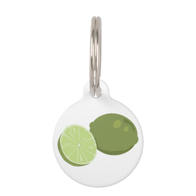 Placa Para Mascotas Lime (Anverso)