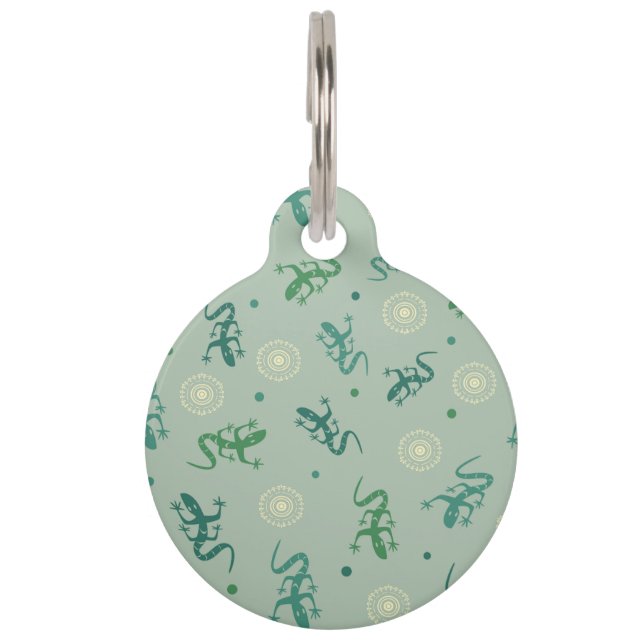 Placa Para Mascotas Lizard (Anverso)