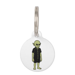 Placa Para Mascotas Lo Que Vieron - Creo Que Encuentro Extranjero