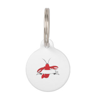 Placa Para Mascotas Lobo