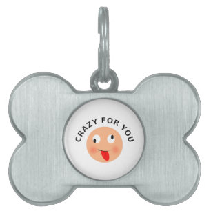 Placa Para Mascotas Loco Por Ti