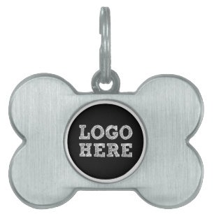Placa Para Mascotas Logotipo