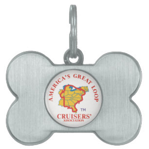 Placa Para Mascotas Logotipo AGLCA