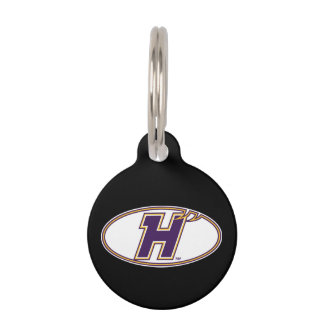 Placa Para Mascotas Logotipo Atlético Hunter College Hawks