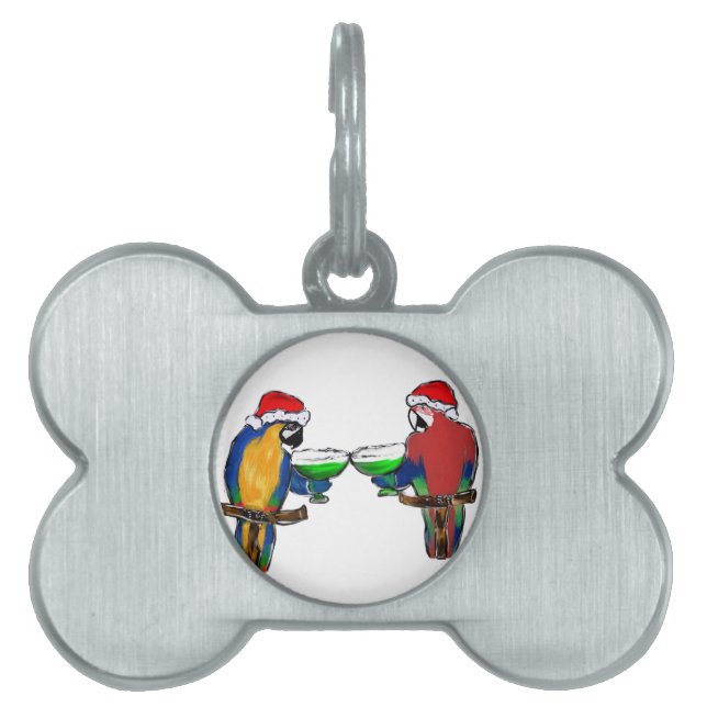 PLACA PARA MASCOTAS LOROS (Frente)