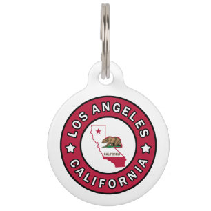 Placa Para Mascotas Los Ángeles California