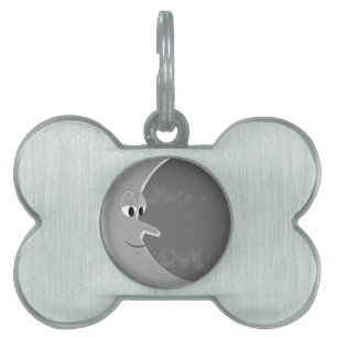 Placa Para Mascotas Luna