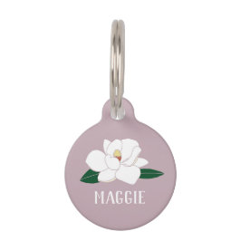 PLACA PARA MASCOTAS MAGNOLIA