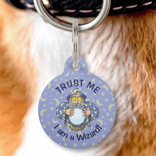 Placa Para Mascotas Mago con Bola (Subido por el creador)