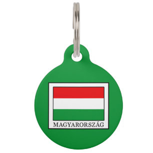 Placa Para Mascotas Magyarorszag