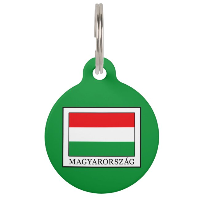 Placa Para Mascotas Magyarorszag (Anverso)