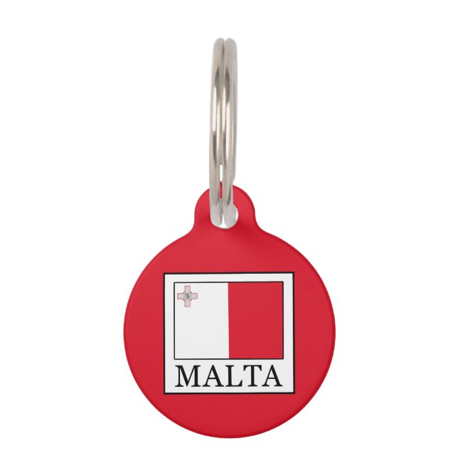 Placa Para Mascotas Malta (Anverso)