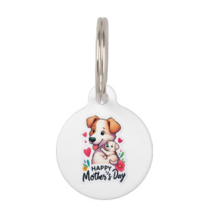 Placa Para Mascotas Mamá Día de la Madre Perro animal