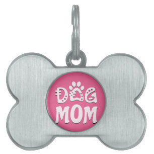 Placa Para Mascotas Mamá Perro
