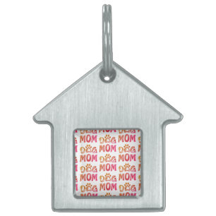 Placa Para Mascotas Mamá Perro