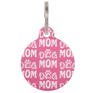 Placa Para Mascotas Mamá Perro