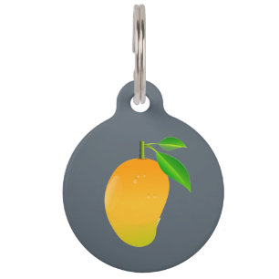 Placa Para Mascotas Mango