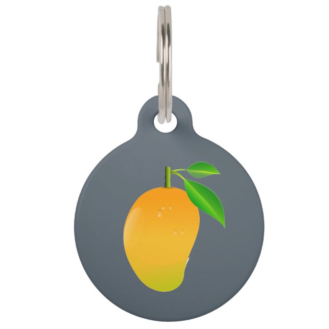 Placa Para Mascotas Mango (Anverso)